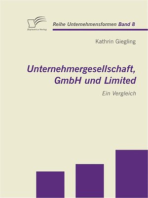 cover image of Unternehmergesellschaft, GmbH und Limited